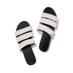 Rothys Sea Shell Fringe Sandals